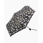Marimekko Mini Unikko Manual sateenvarjo, musta